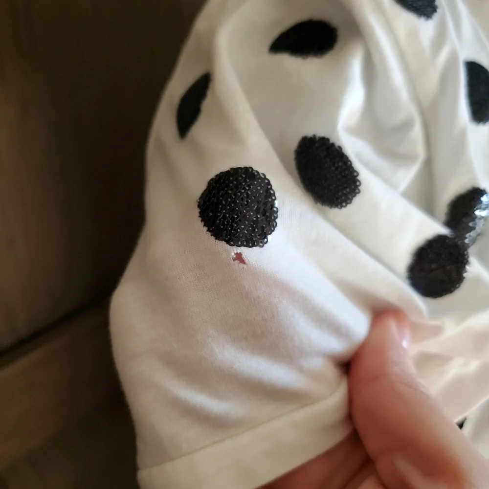 Prada Sequin Polka Dot Tshirt - Picture 4 of 5